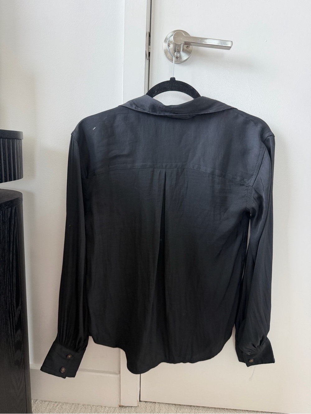 Banana Republic Classic Black Button-Up Blouse - Picture 2 of 4
